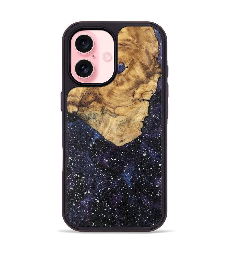 iPhone 16 Wood Phone Case - Sadella (Cosmos, 740665)