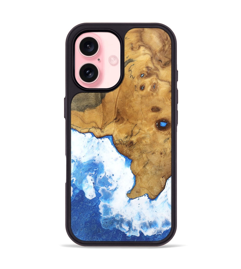 iPhone 16 Wood Phone Case - Lavona (Coastal, 740685)