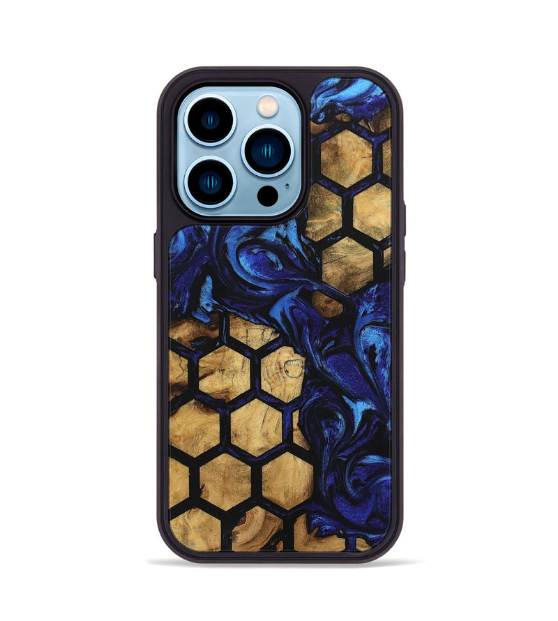 iPhone 14 Pro Wood Phone Case - Ngan (Pattern, 740690)