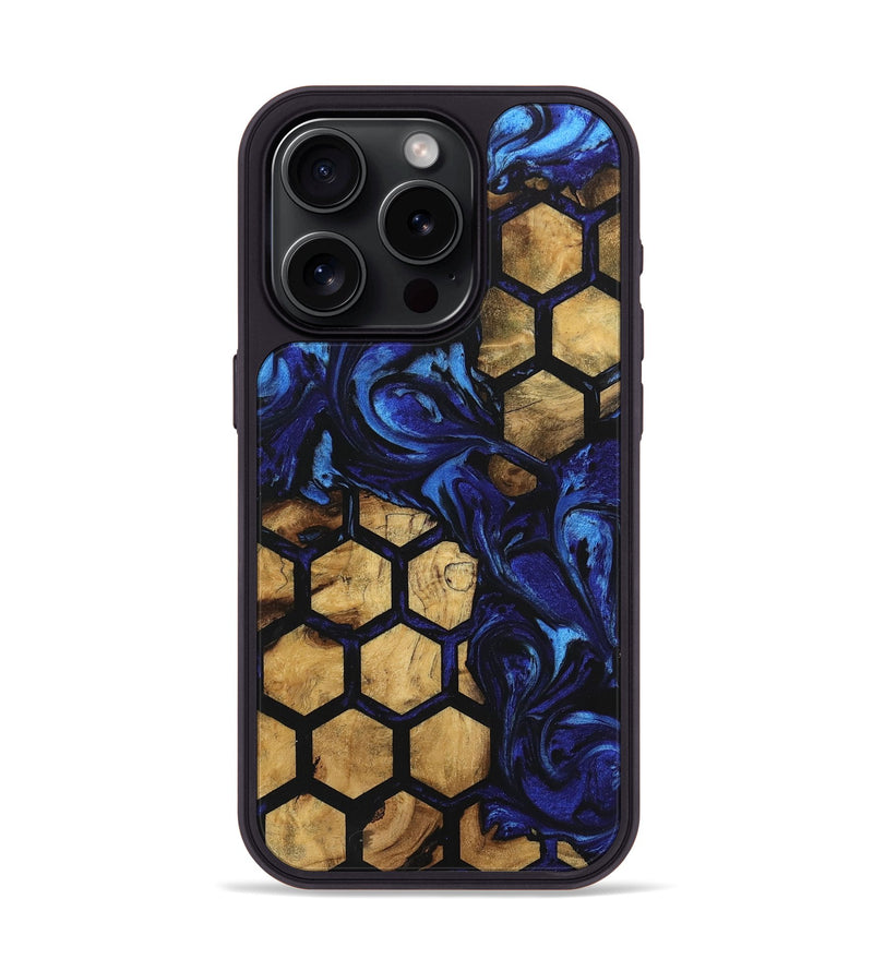 iPhone 15 Pro Wood Phone Case - Ngan (Pattern, 740690)