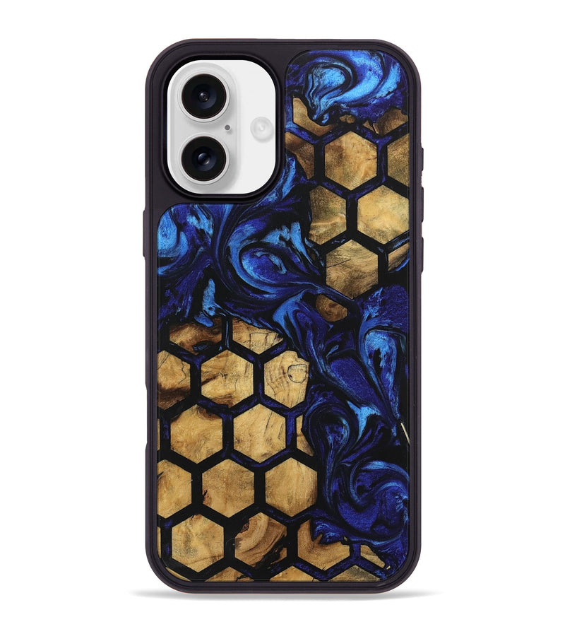 iPhone 16 Plus Wood Phone Case - Ngan (Pattern, 740690)