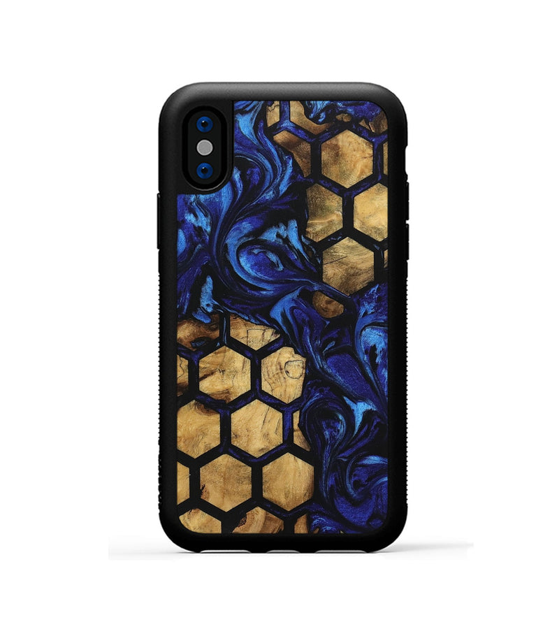 iPhone Xs Wood Phone Case - Ngan (Pattern, 740690)