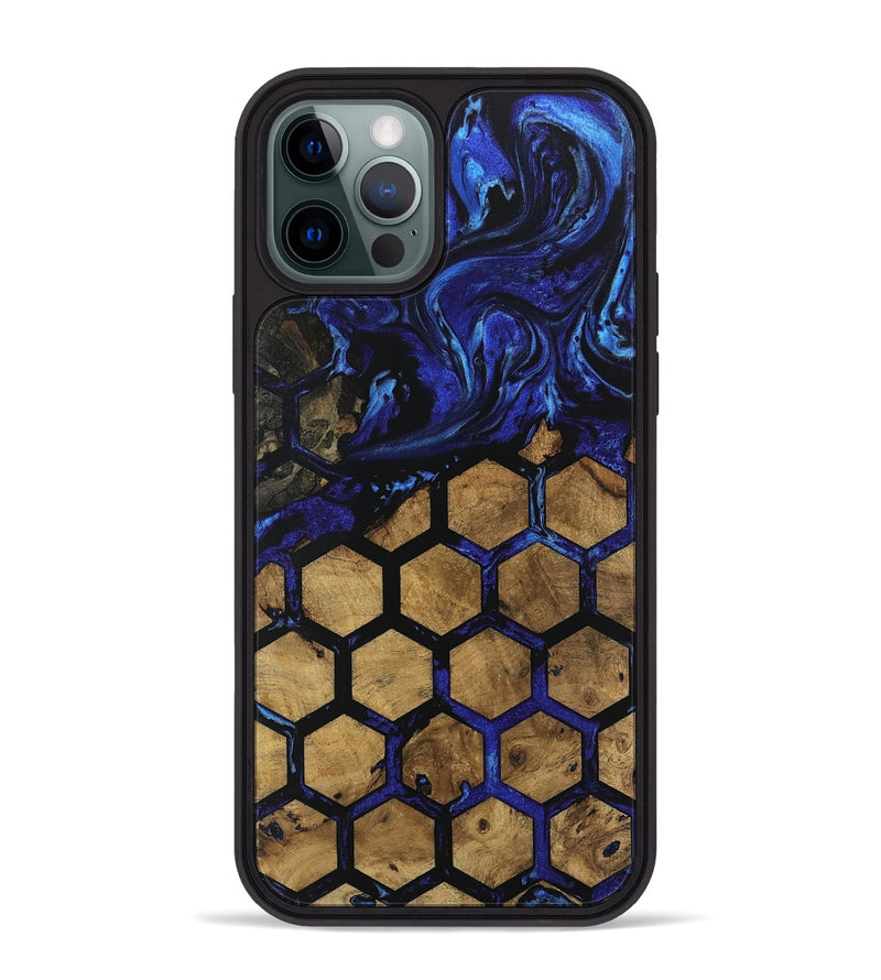 iPhone 12 Pro Max Wood Phone Case - Collin (Pattern, 740699)