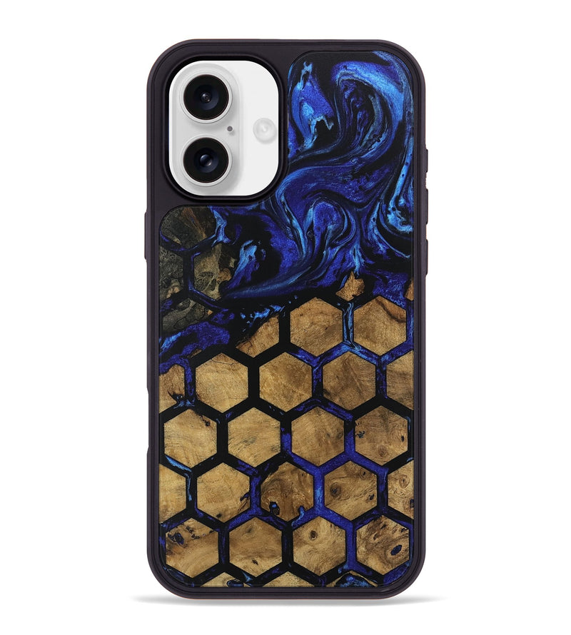 iPhone 16 Plus Wood Phone Case - Collin (Pattern, 740699)