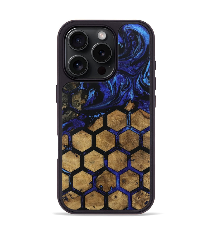 iPhone 16 Pro Wood Phone Case - Collin (Pattern, 740699)