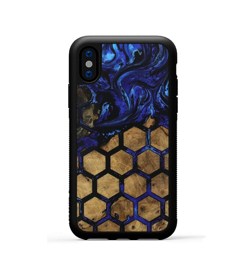 iPhone Xs Wood Phone Case - Collin (Pattern, 740699)