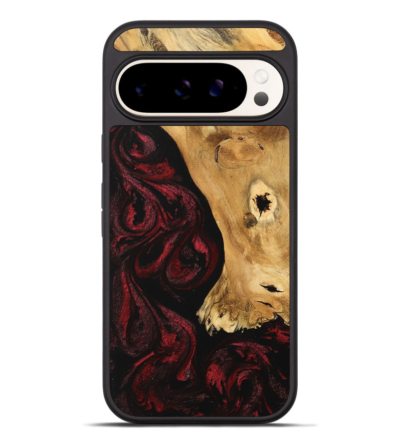 Pixel 9 Pro XL Wood Phone Case - Quinton (Red, 740700)