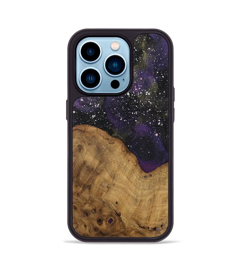 iPhone 14 Pro Wood Phone Case - Acey (Cosmos, 740709)