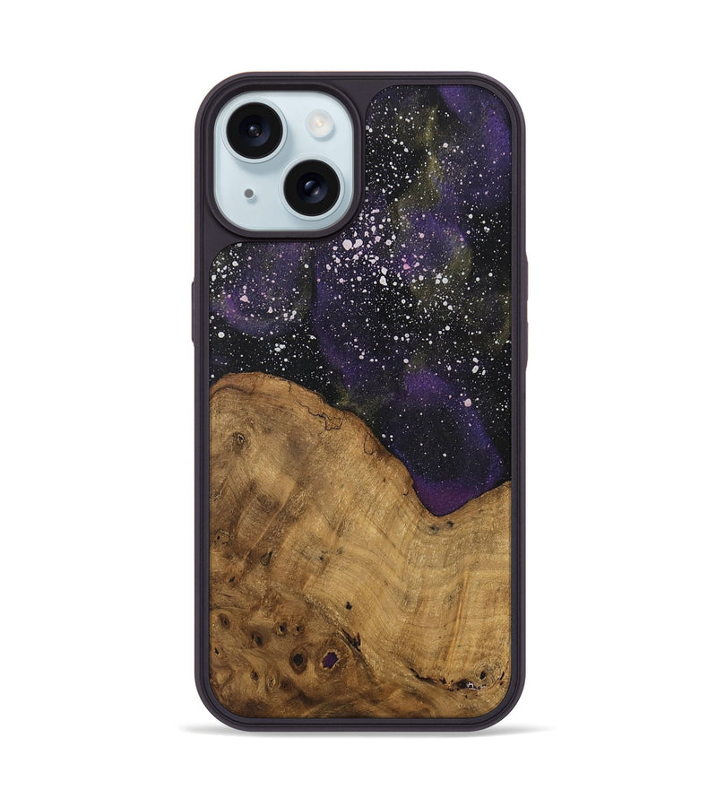 iPhone 15 Wood Phone Case - Acey (Cosmos, 740709)