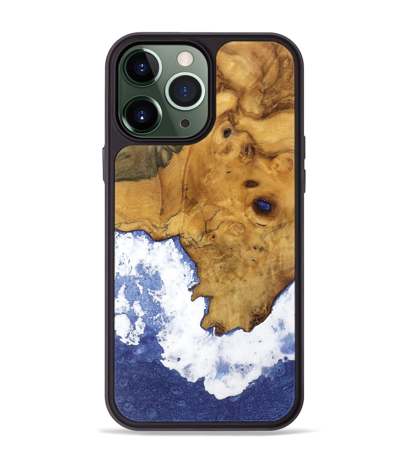 iPhone 13 Pro Max Wood Phone Case - Dereon (Coastal, 740715)