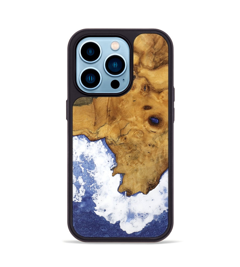 iPhone 14 Pro Wood Phone Case - Dereon (Coastal, 740715)