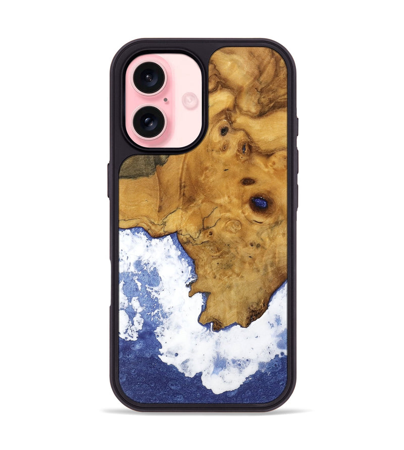 iPhone 16 Wood Phone Case - Dereon (Coastal, 740715)