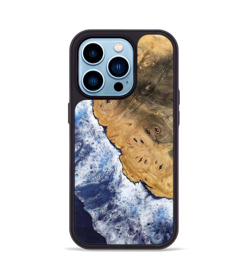 iPhone 14 Pro Wood Phone Case - Tadi (Coastal, 740725)