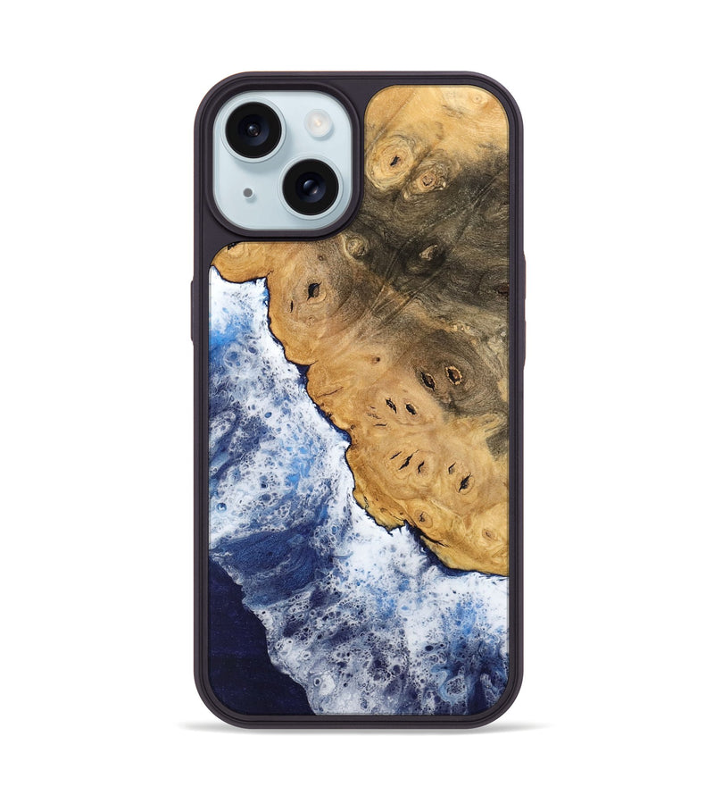 iPhone 15 Wood Phone Case - Tadi (Coastal, 740725)