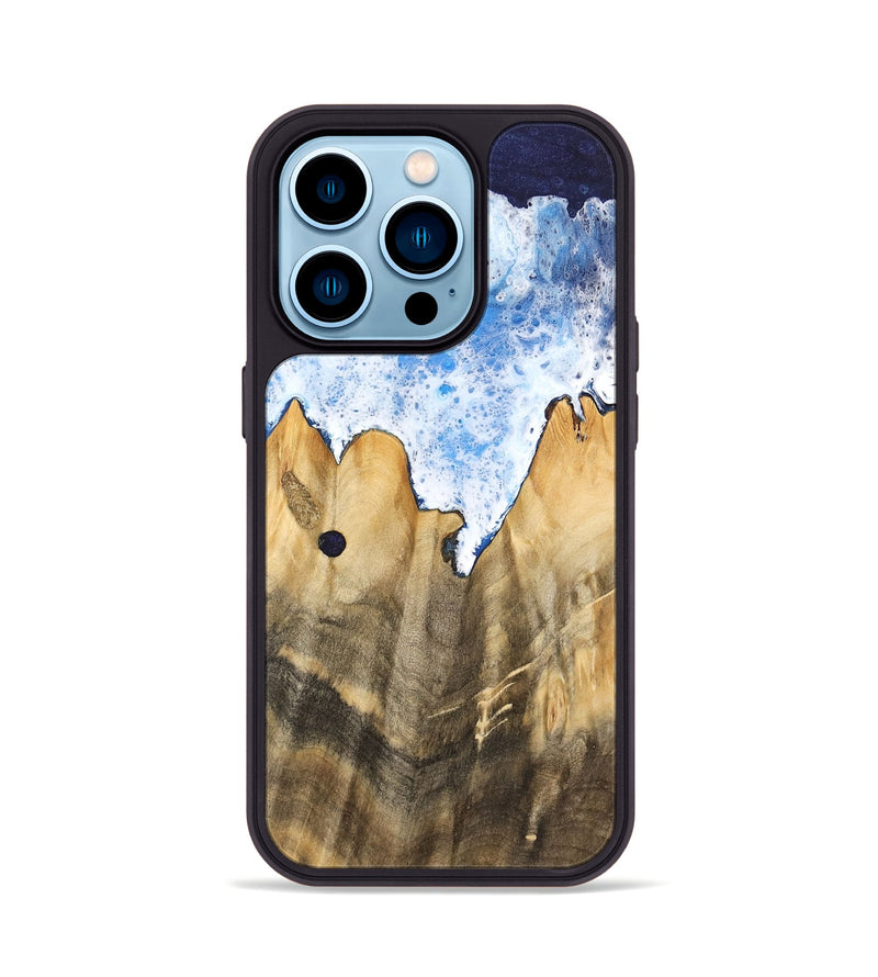 iPhone 14 Pro Wood Phone Case - Kare (Coastal, 740741)