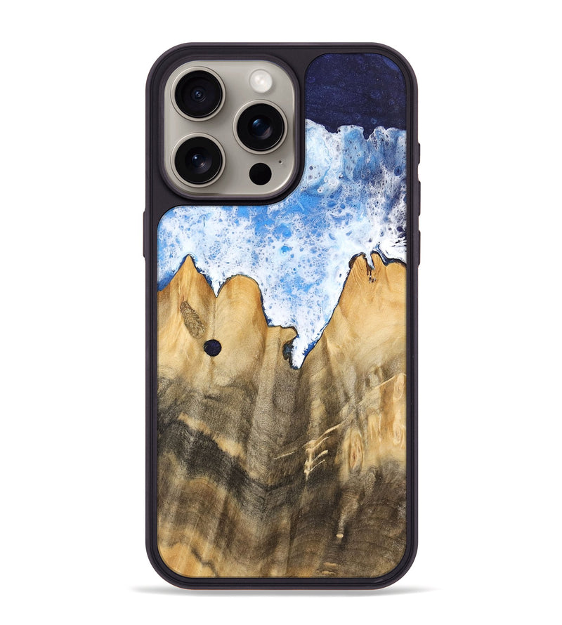 iPhone 15 Pro Max Wood Phone Case - Kare (Coastal, 740741)