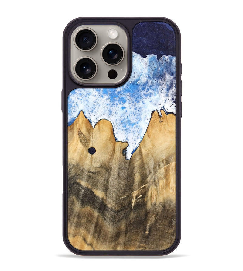 iPhone 16 Pro Max Wood Phone Case - Kare (Coastal, 740741)