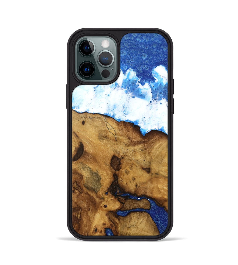 iPhone 12 Pro Wood Phone Case - Mrugesh (Coastal, 740747)