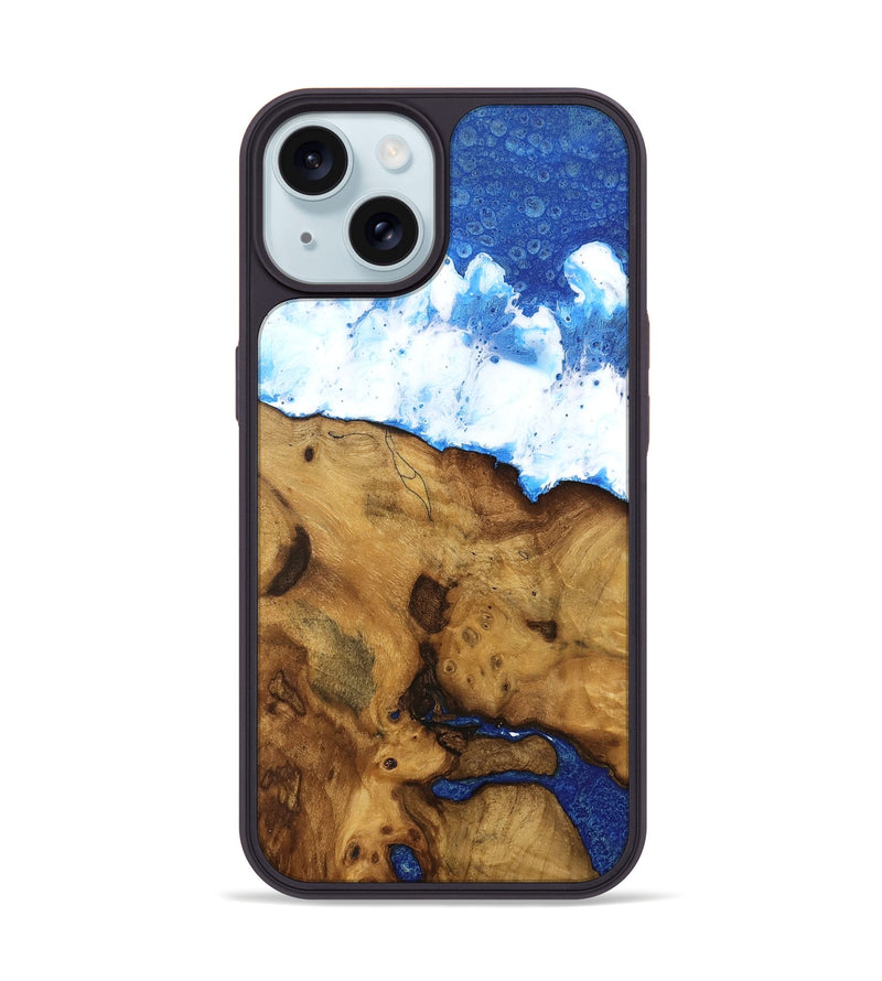 iPhone 15 Wood Phone Case - Mrugesh (Coastal, 740747)