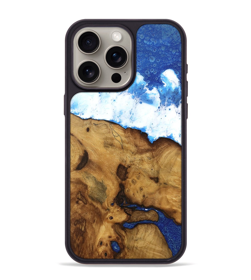 iPhone 15 Pro Max Wood Phone Case - Mrugesh (Coastal, 740747)