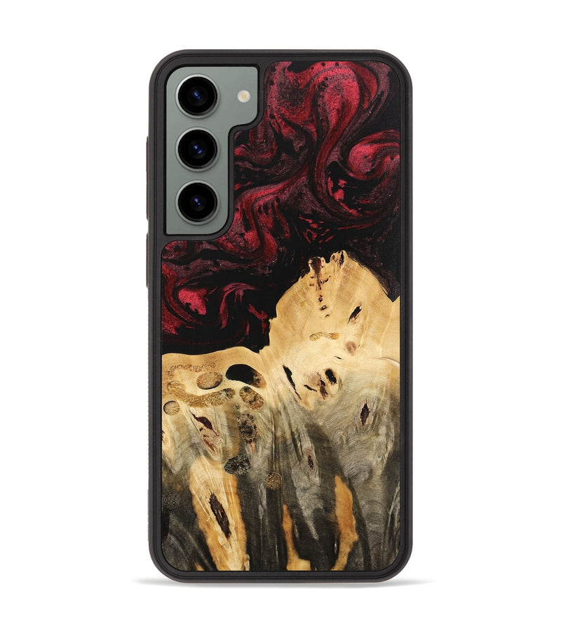 Galaxy S23 Plus Wood Phone Case - Jackie (Red, 740759)