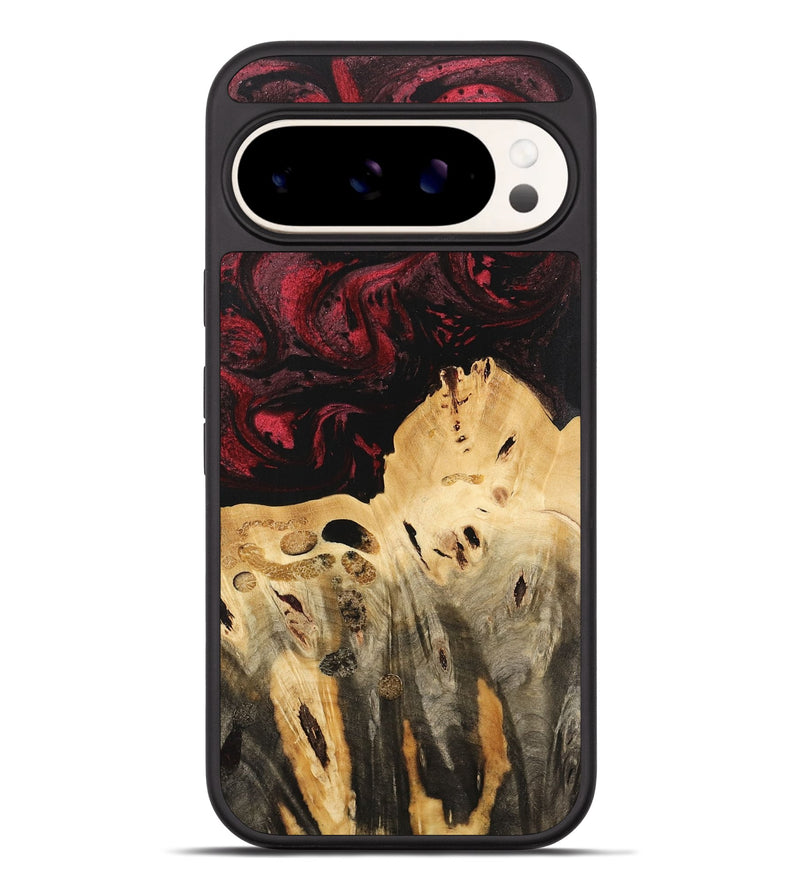 Pixel 9 Pro XL Wood Phone Case - Jackie (Red, 740759)