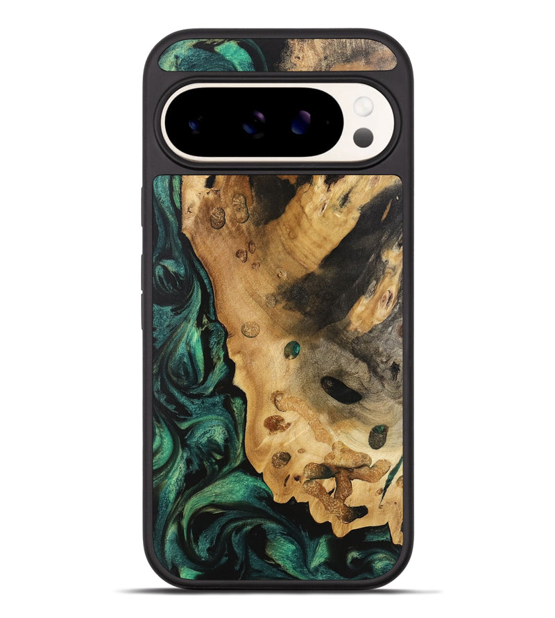 Pixel 9 Pro XL Wood Phone Case - Trever (Green, 740760)