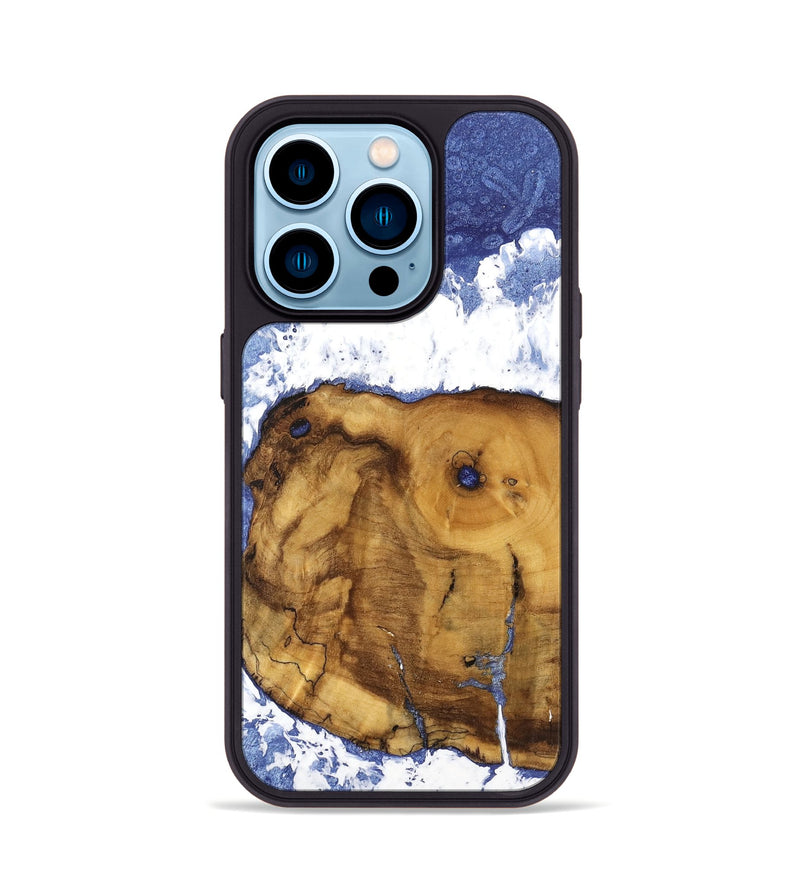 iPhone 14 Pro Wood Phone Case - Clydie (Coastal, 740761)