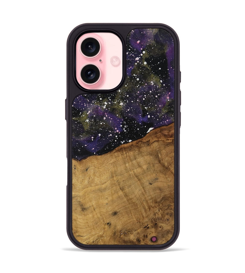 iPhone 16 Wood Phone Case - Mahmoud (Cosmos, 740776)