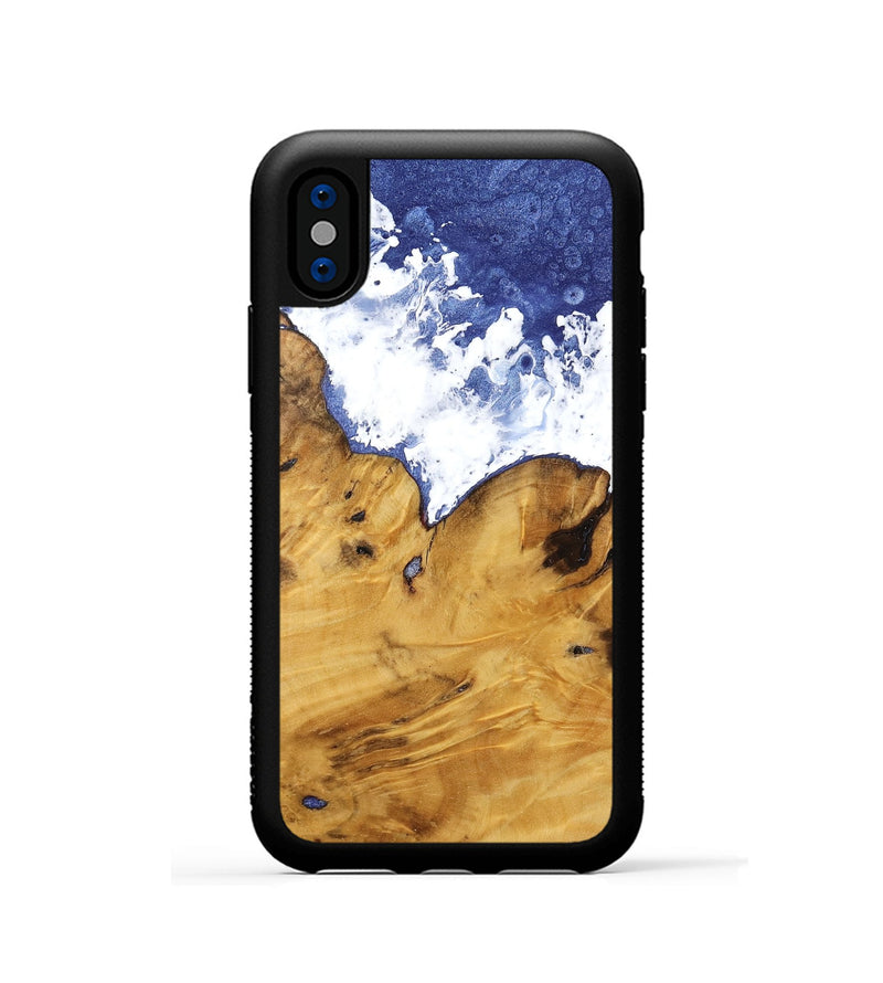 iPhone Xs Wood Phone Case - Barrett (Coastal, 740782)