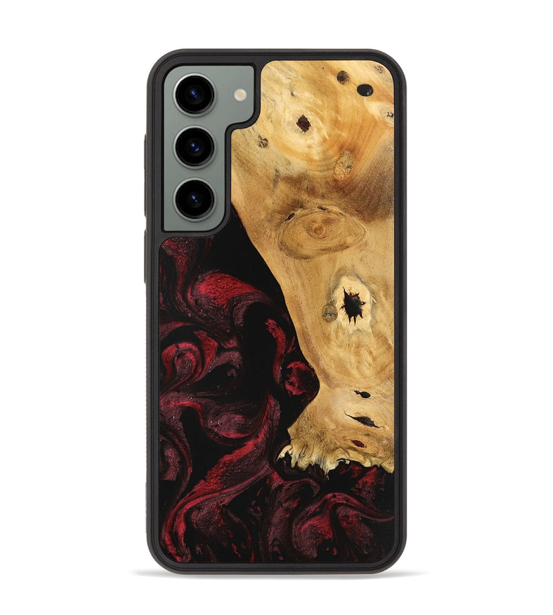 Galaxy S23 Plus Wood Phone Case - Trudey (Red, 740799)