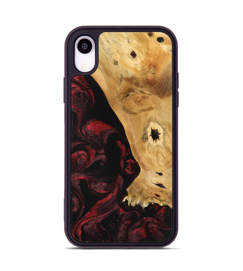 iPhone Xr Wood Phone Case - Trudey (Red, 740799)