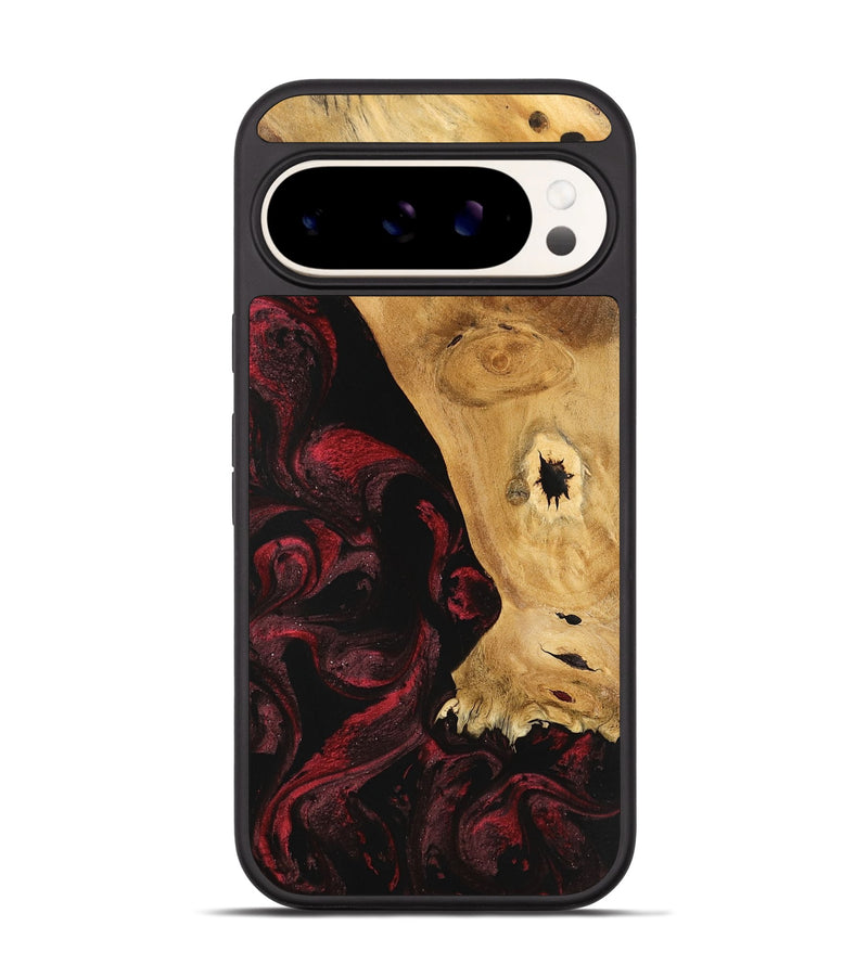 Pixel 9 Pro Wood Phone Case - Trudey (Red, 740799)