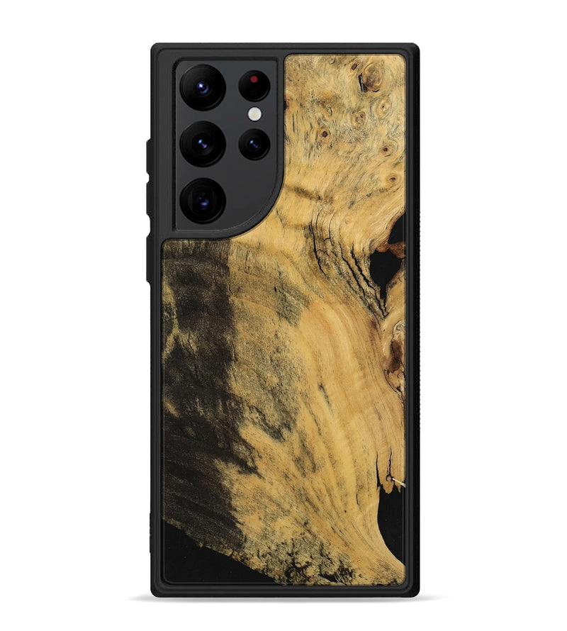 Galaxy S22 Ultra Wood Phone Case - Leonie (Wood Burl, 740803)