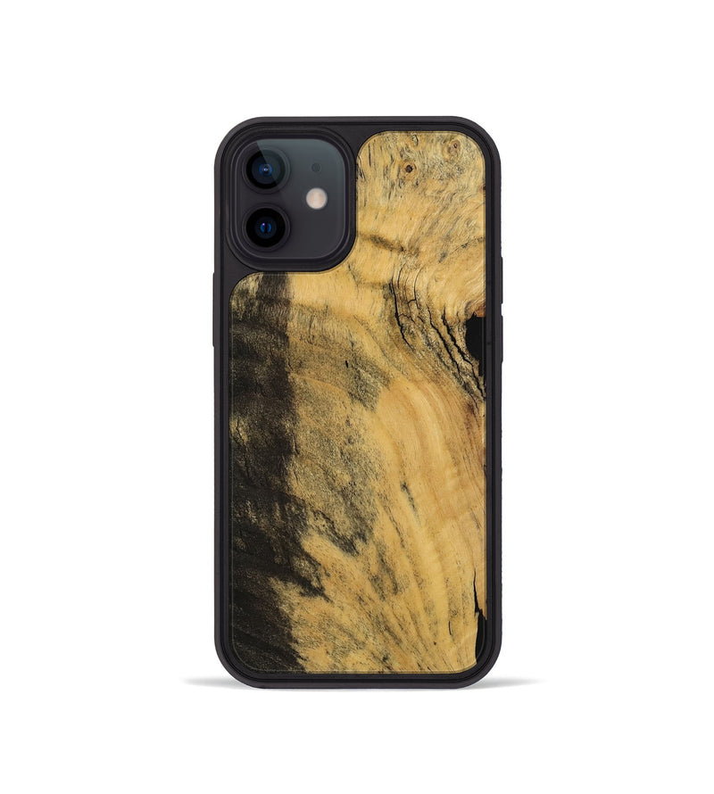 iPhone 12 mini Wood Phone Case - Leonie (Wood Burl, 740803)