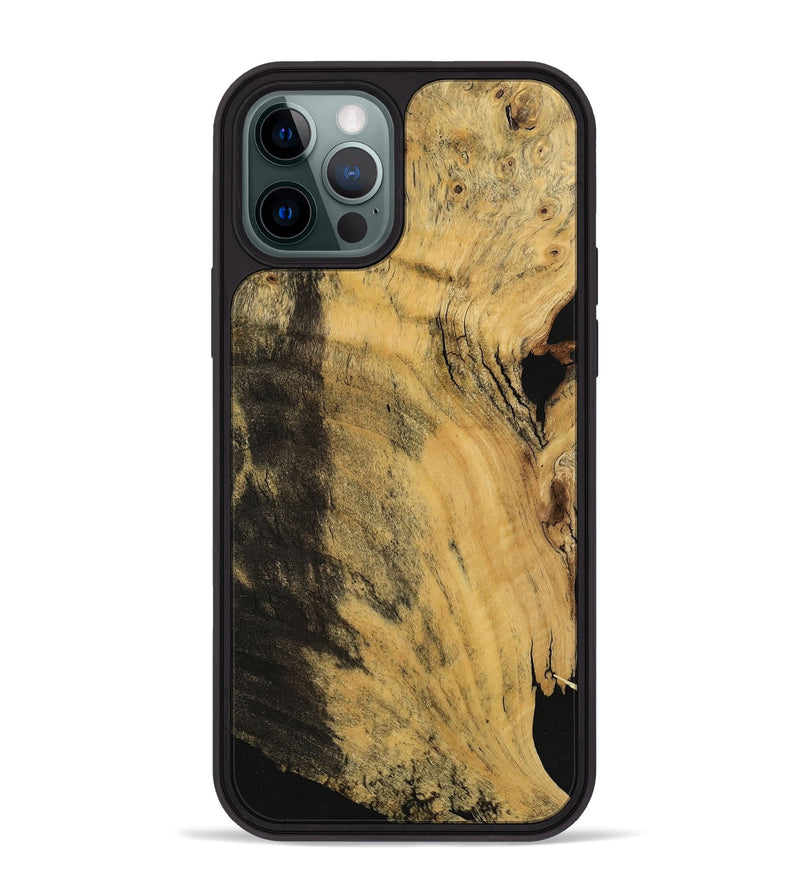 iPhone 12 Pro Max Wood Phone Case - Leonie (Wood Burl, 740803)