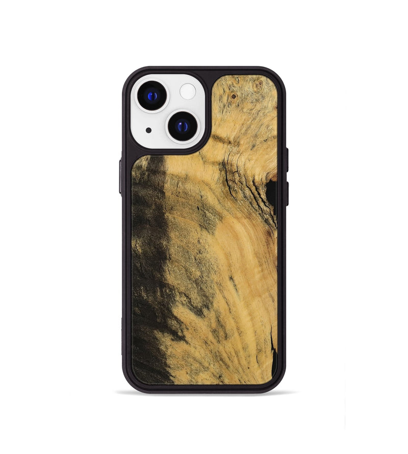 iPhone 13 mini Wood Phone Case - Leonie (Wood Burl, 740803)