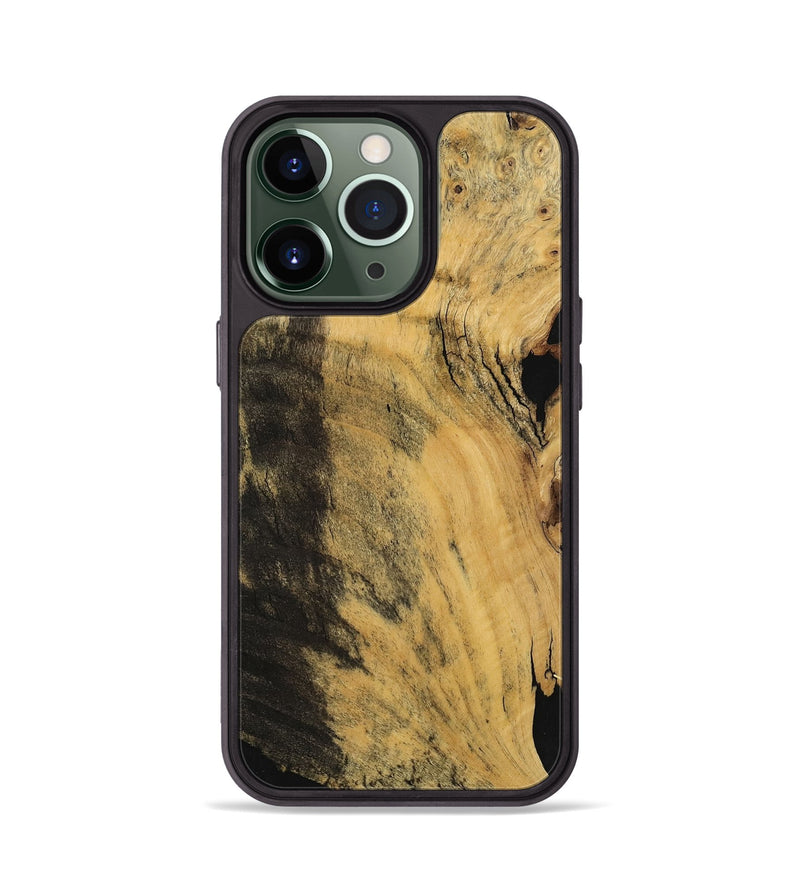 iPhone 13 Pro Wood Phone Case - Leonie (Wood Burl, 740803)