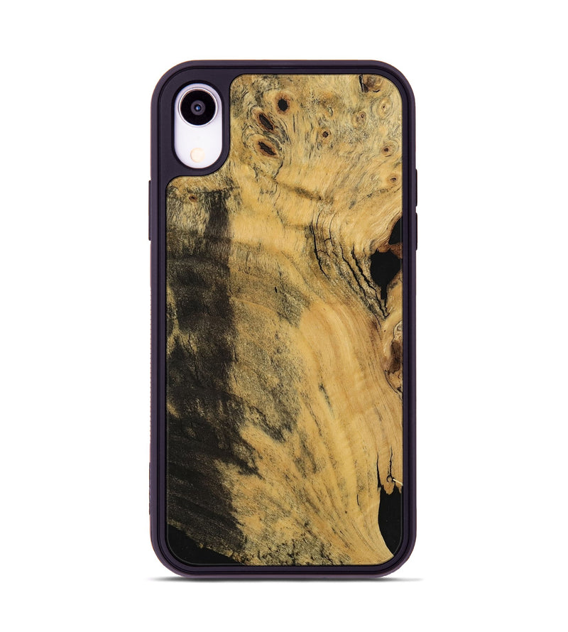 iPhone Xr Wood Phone Case - Leonie (Wood Burl, 740803)