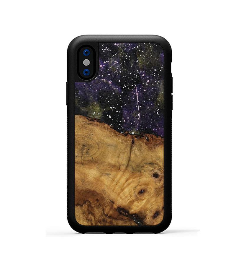 iPhone Xs Wood Phone Case - Kevon (Cosmos, 740807)