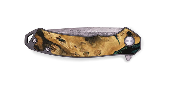 EDC Wood Pocket Knife - Vithit (Green, 740808)