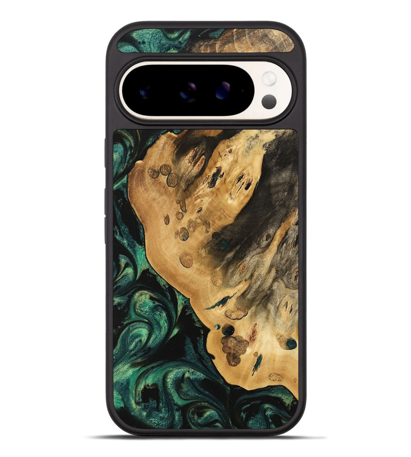 Pixel 9 Pro XL Wood Phone Case - Vithit (Green, 740808)