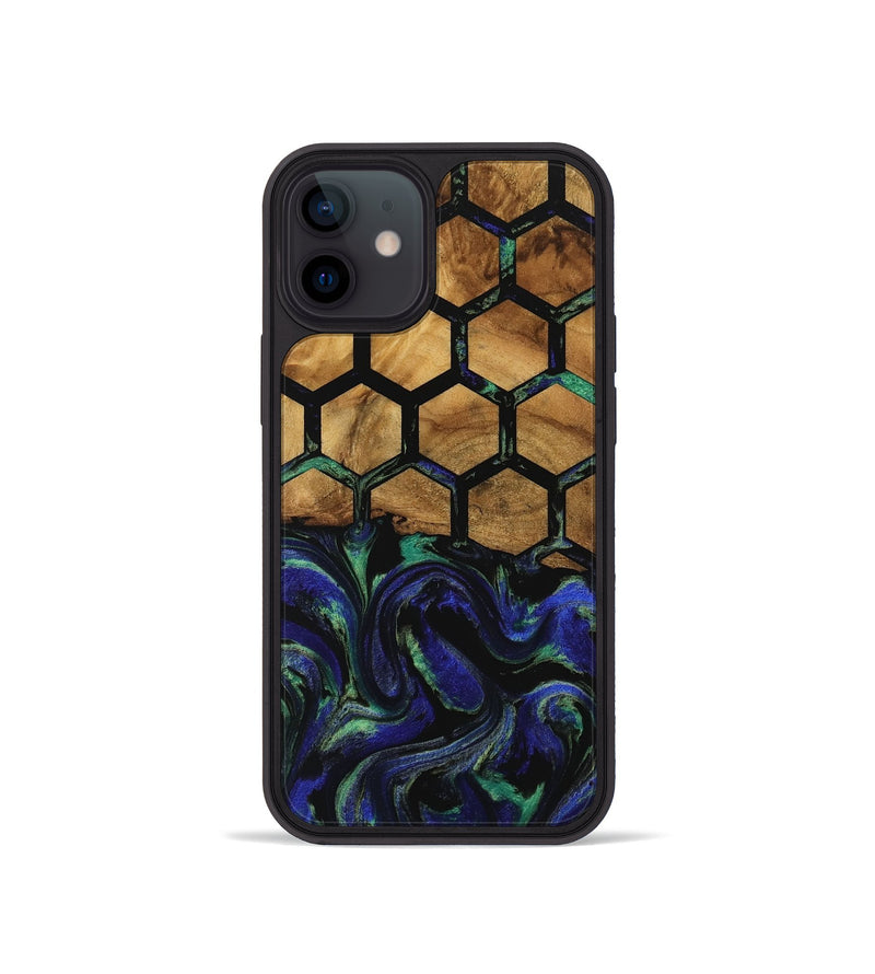 iPhone 12 mini Wood Phone Case - Nadya (Pattern, 740824)