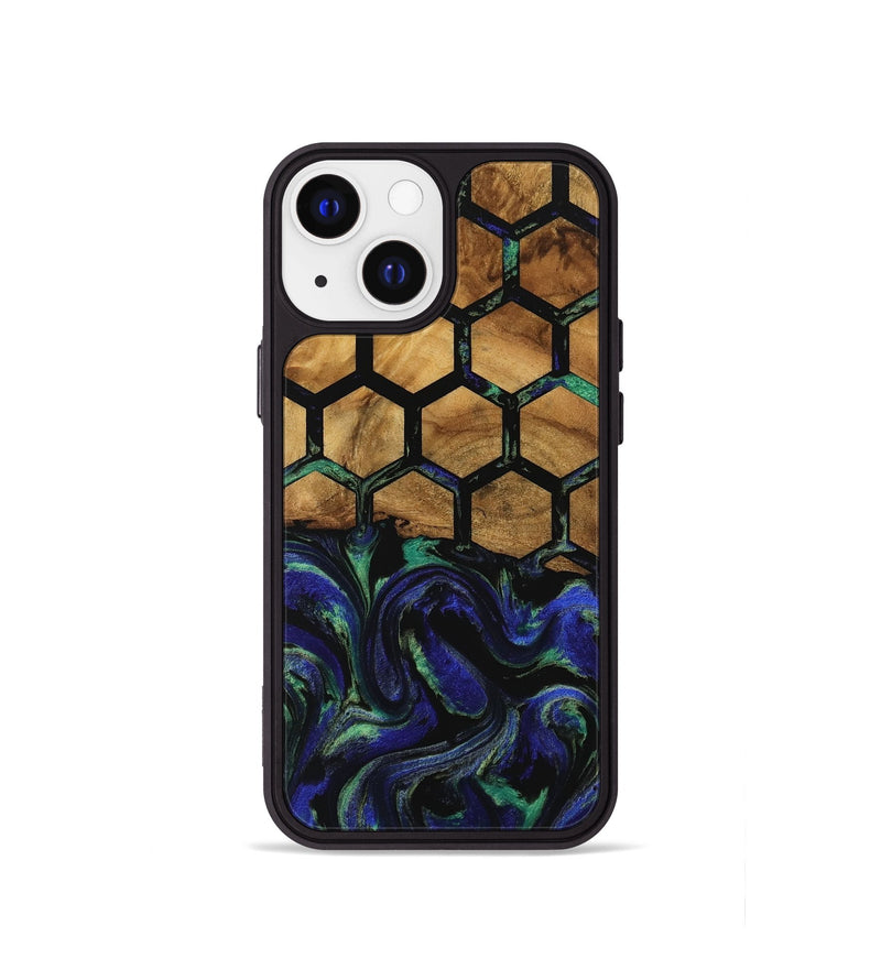 iPhone 13 mini Wood Phone Case - Nadya (Pattern, 740824)