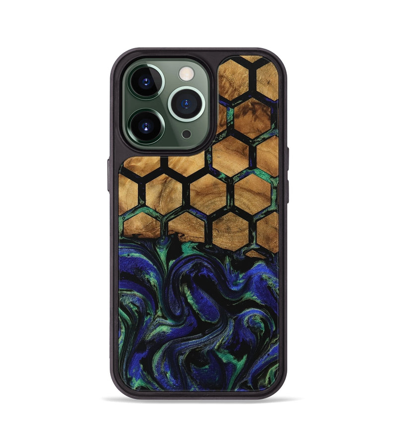 iPhone 13 Pro Wood Phone Case - Nadya (Pattern, 740824)