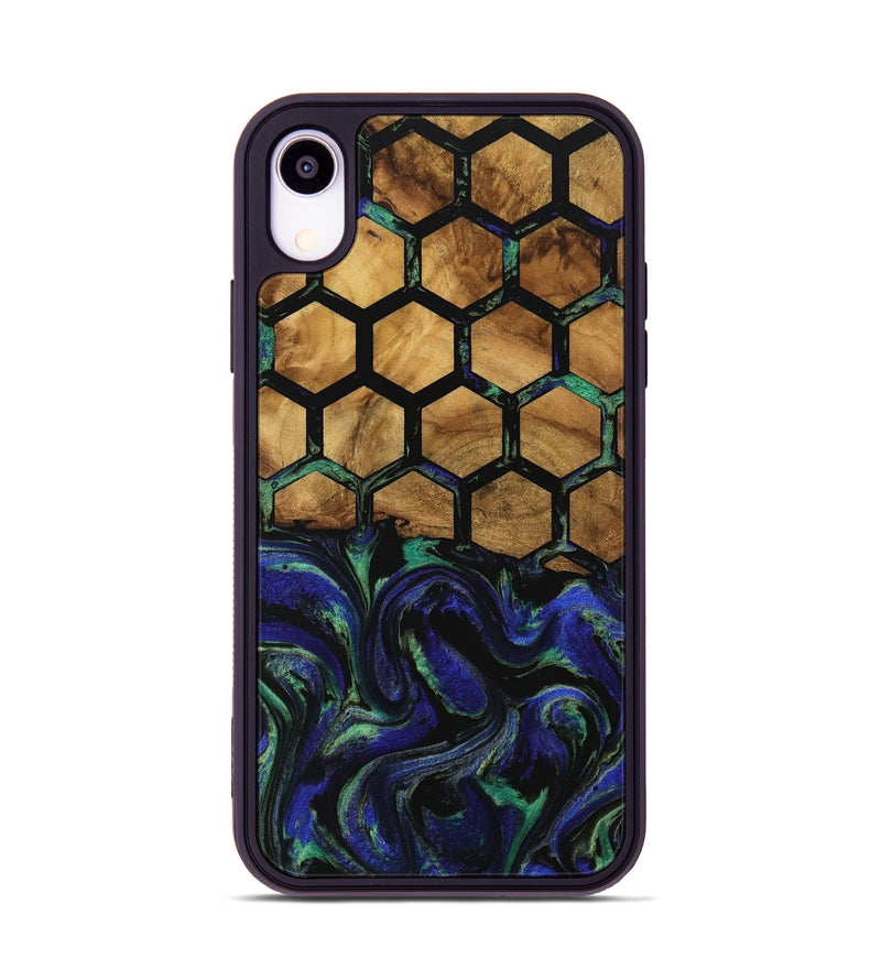 iPhone Xr Wood Phone Case - Nadya (Pattern, 740824)