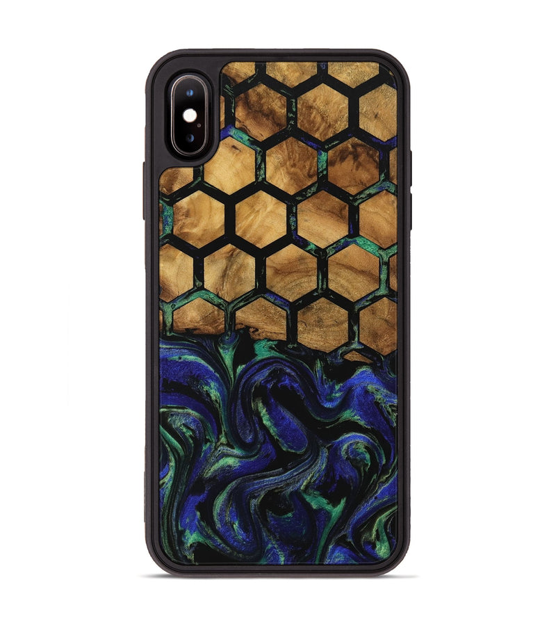 iPhone Xs Max Wood Phone Case - Nadya (Pattern, 740824)