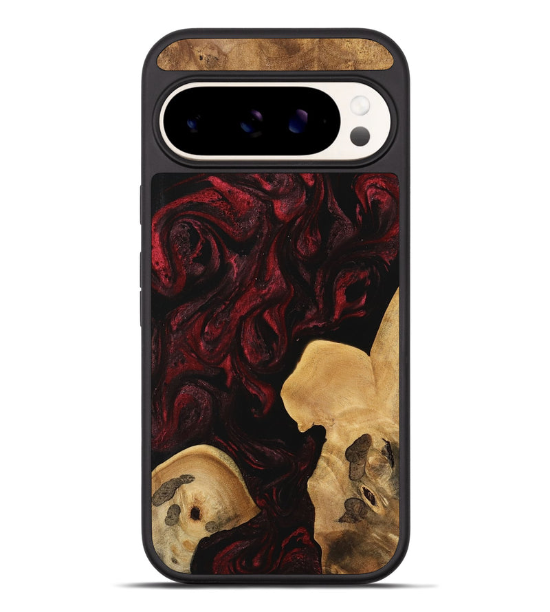 Pixel 9 Pro XL Wood Phone Case - Kesha (Red, 740827)