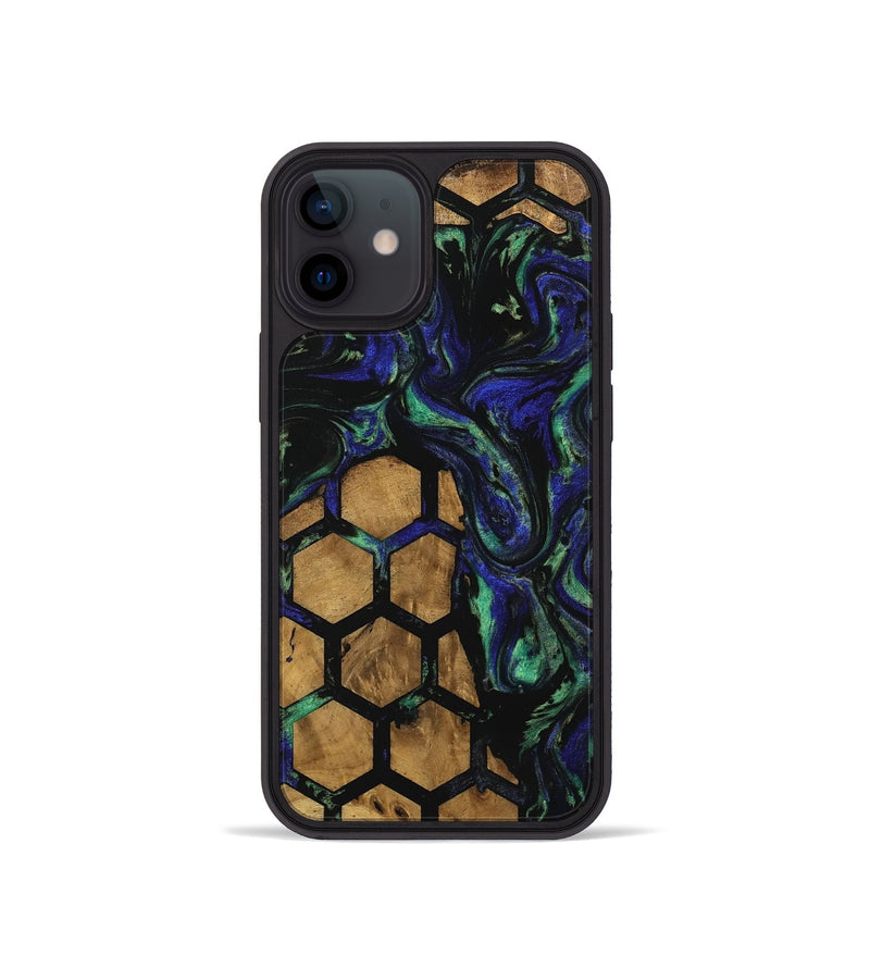 iPhone 12 mini Wood Phone Case - Arda (Pattern, 740830)