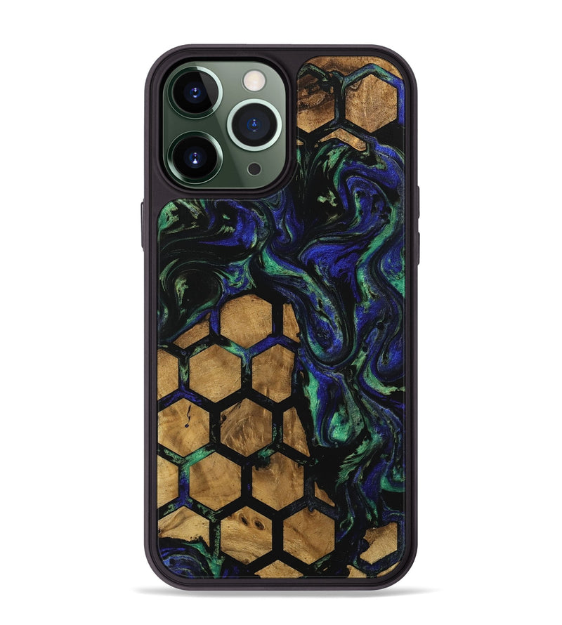 iPhone 13 Pro Max Wood Phone Case - Arda (Pattern, 740830)